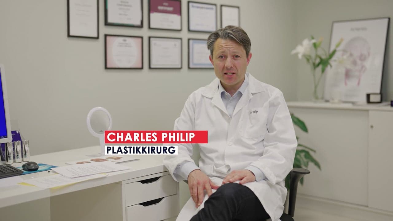 Stillbilde fra videoen «Neseplastikk hos Clinic Vest»